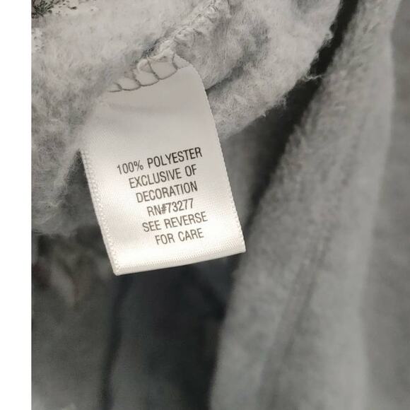 Croft & Barrow Sweater Zip Up Embroidered Winter Theme Cardinals Petite XL - Picture 5 of 6